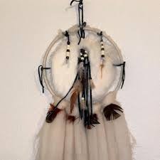 Buffalo Dream Catcher, Buffalo Wall Hanging, Native American ...