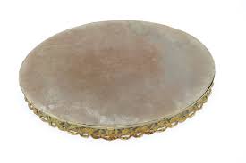 Vintage Rococo Themed Mirrored Vanity Tray With Gold Oval Border - Etsy