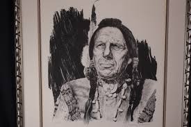 Iron Eyes Cody Print by John A Bruce: Limited Edition Framed ...