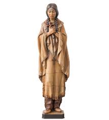 Saint Kateri Tekakwitha 36" - 60" Statue from Italy