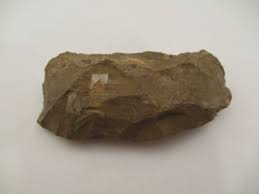 Archaic 4" Knapped Stone Indian Tomahawk Head Arkansas ...