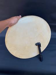 18-inch Genuine Goat Leather Air Bendir - Handcrafted ...