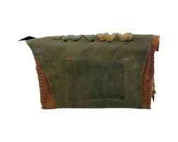 Handmade Leather Leaf Bag: Gemstone Beaded Wallet Clutch - Etsy