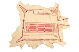 Sold at Auction: Jicarilla Apache Polychrome Painted Elk ...