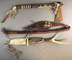 Sold at Auction: Group of 3 Native American Weapons