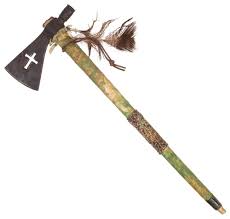 Sold at Auction: NATIVE AMERICAN STYLE PIPE AXE, 20TH/ 21ST C.