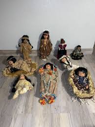 Vintage Native American Unique Porcelain Doll Collection | eBay