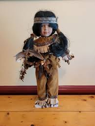 Native american Porcelain Doll | Mercari