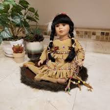 Vintage Heritage Signature Collection "winema" American Princess Native America Indigenous Porcelain Doll - Etsy