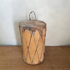 Small Native American Drums, Small Drum, Bookshelf Decor ...