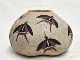 Gourd Pot with Moths at Kachina House