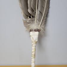 Feather Smudge Fan Native American Ceremonial | Mercari