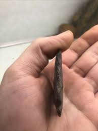 MLC s5213 2 1/4” Coshocton Chert Archaic CornerNotch ...