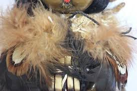 Vintage 1950's RODDY Signed New Zealand MAORI Tribal Feathered DOLL w Baby RARE | eBay