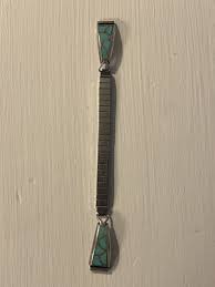 Sterling Silver Turquoise Watch Band No Face 131mm Navajo ...