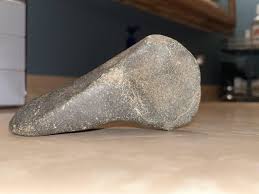 Any possibility this is an old stone tool or just a rock? Southeastern PA, found alongside creek. : r/Arrowheads