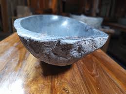 River Boulder / River Rock Stone Vessel Sink, at Impact ...