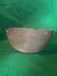 Native American Prehistoric Salado Red Partial Bowl ...