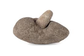 Sold at Auction: YOKUTS NATIVE AMERICAN STONE MORTAR AND PESTLE
