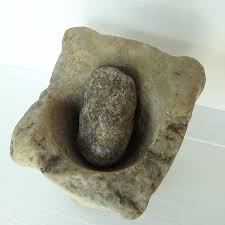 Antique Greek Marble Mortar With Stone Pestle. - Etsy Canada