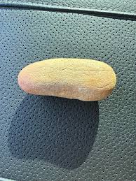 Is this a stone tool with red stain?