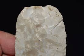 Sold at Auction: 3 3/8” Paleo Clovis Knife, Fulton Co IL