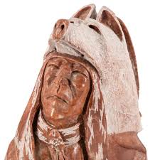 Sold at Auction: Norman Lewis, Native American Norman Lewis (American, 1909) Navajo Carved Stone Sculpture