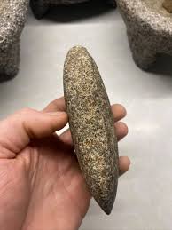 MLC s2202 4 1/4 Hardstone Block Celt Old Ohio Stone Artifact X Stump Coll | eBay