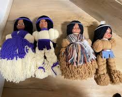 Handcrafted Native American Dolls - Etsy