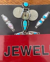 Zuni Lloyd and Jennie Salvadore Signed Turquoise Sterling ...