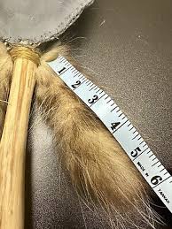 VTG Unique Native American Handmade Ceremonial Rattle 15" W/ Real Hair, Feather | eBay