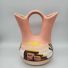 Native American Southwestern Handcrafted Pottery Wedding Vase | eBay