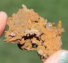 Wulfenite Bipyramidal Yellow Crystals On Red Host Matrix ...