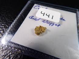 Sold at Auction: .55 GRAMS GOLD NUGGET *****GOLD*****