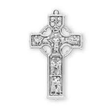 Sterling Silver Irish Celtic cross - Catholic Online ...