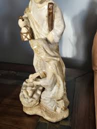 14" Vintage Nativity Statue Jesus Mary Joseph Artistry Glaze ...