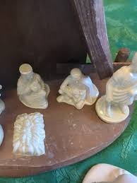 GERMAN MCM MINIMALIST NATIVITY SCENE SET 12 FIGURE BABY JESUS WOOD MANGER STABLE | eBay Australia