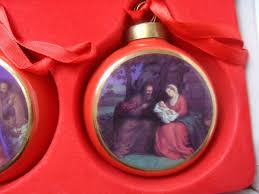 Rare Nativity Holy Family Bethlehem Ceramic Christmas ...