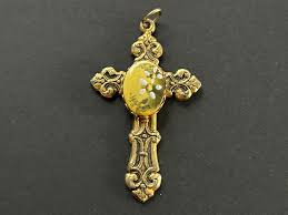 Floral Rosary Center - Etsy