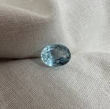 2 Carat Aquamarine 9x7mm Oval Cut, Faceted Loose - Etsy