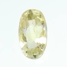Yellow Sapphire 1.96 Ct. Oval Facetted - IJGC Certified - Etsy