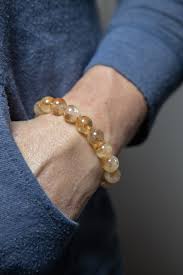 Citrine Natural Gemstone Bracelet | PlayHardLookDope