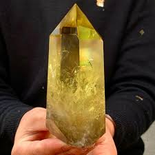 Beautiful 540G Natural Citrine Crystal Quartz Cluster Full of Texture | Buy Now with Express International Delivery | GoSupps.com