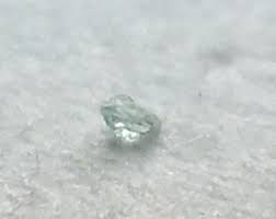 RARE* 0.001 CT Intense Blue Green Rough Diamond - Etsy