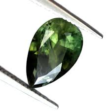 2.20ct Certified Natural Green Sapphire – sapphirebazaar
