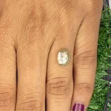 Rustic Fancy Natural Diamond 1.67tcw Yellow Oval Rosecut For ...