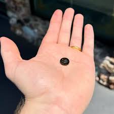 Loose 4.16ct Natural Moldavite Gemstone, Oval Cut | Burton's ...