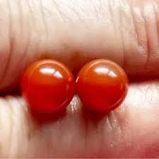 Jewelry | Carnelian Ball Stud Earrings | Poshmark