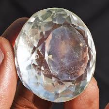 Amazing 191.00 Carats Genuine White Quartz Crystal Hand ...
