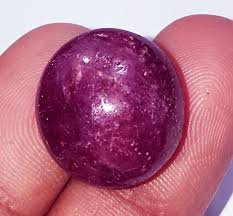 27.10 Ct Certified 100% Natural Ruby Cabochon Loose Gemstone ...